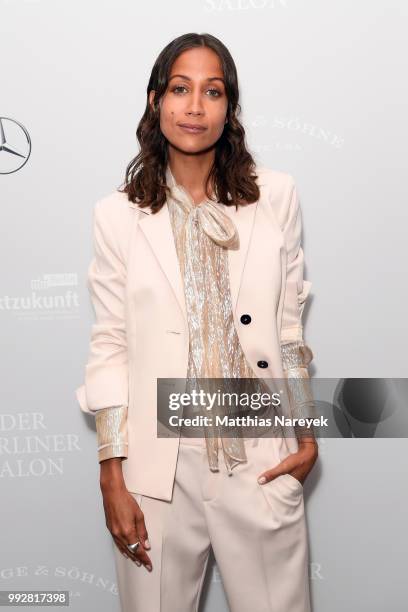 Rabea Schif during 'Der Berliner Salon' Spring/Summer 2019 at Kronprinzenpalais on July 6, 2018 in Berlin, Germany.