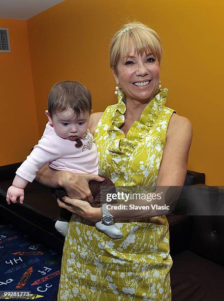 Author and TV personality Kathy Lee Gifford promotes her new children's book "Party Animals" with Divamoms & Observer Playground at Azure on May 13,...