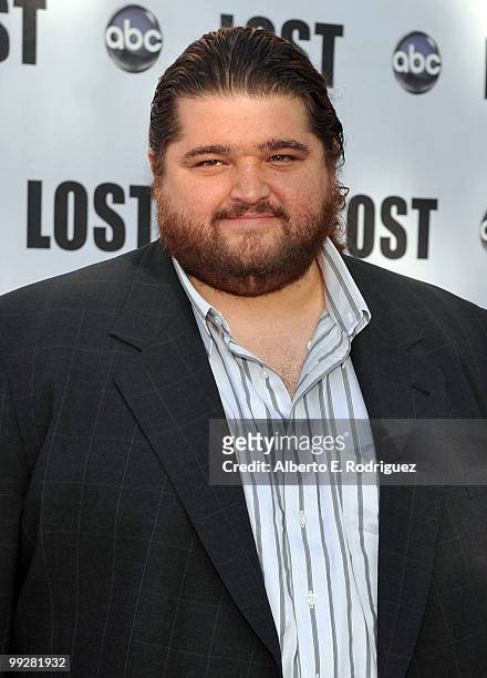 Actor Jorge Garcia arrives at ABC's "Lost" Live: The Final Celebration held at UCLA Royce Hall on May 13, 2010 in Los Angeles, California.