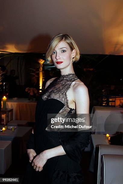 Eva Riccobono attends the Chopard Trophy party at the Hotel Martinez during the 63rd Annual Cannes Film Festival on May 13, 2010 in Cannes, France.