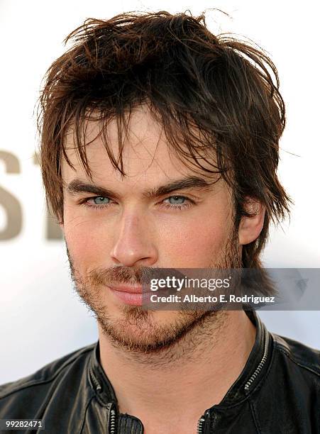 Actor Ian Somerhalder arrives at ABC's "Lost" Live: The Final Celebration held at UCLA Royce Hall on May 13, 2010 in Los Angeles, California.