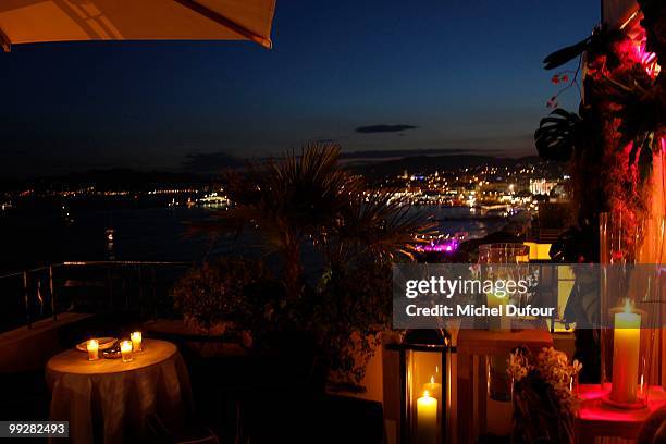 General view of the Chopard Trophy party at the Hotel Martinez during the 63rd Annual Cannes Film Festival on May 13, 2010 in Cannes, France.
