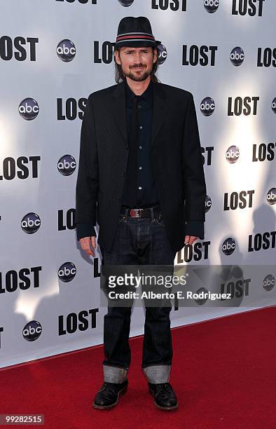 Actor Jeremy Davies arrives at ABC's "Lost" Live: The Final Celebration held at UCLA Royce Hall on May 13, 2010 in Los Angeles, California.