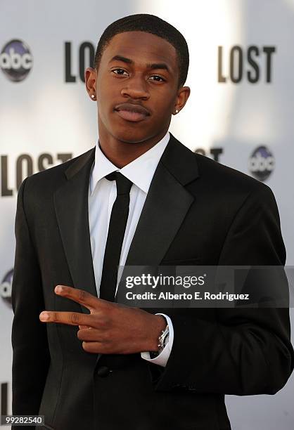 Actor Malcolm David Kelley arrives at ABC's "Lost" Live: The Final Celebration held at UCLA Royce Hall on May 13, 2010 in Los Angeles, California.