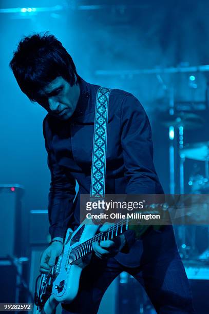 Johnny Marr of The Cribs performing at The Corn Exchange during day one of The Great Escape Festival on May 13, 2010 in Brighton, England.