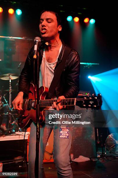 Ryan Jarman of The Cribs performing at The Corn Exchange during day one of The Great Escape Festival on May 13, 2010 in Brighton, England.