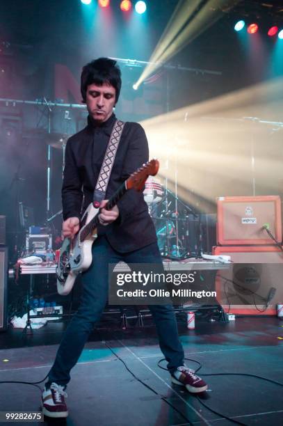 Johnny Marr of The Cribs performing at The Corn Exchange during day one of The Great Escape Festival on May 13, 2010 in Brighton, England.