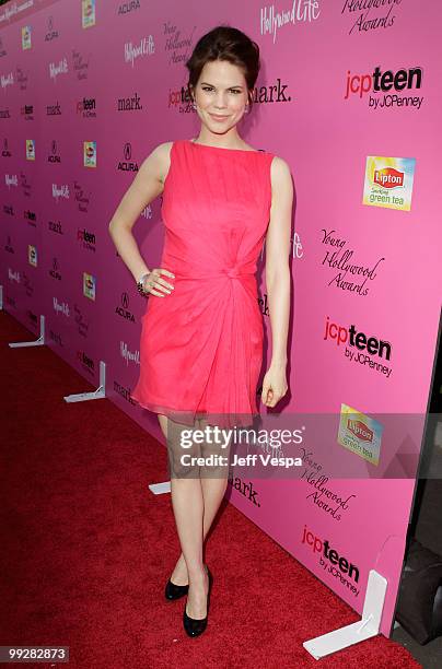 Actress Mariana Klaveno arrives at the 12th annual Young Hollywood Awards sponsored by JC Penney , Mark. & Lipton Sparkling Green Tea held at the...