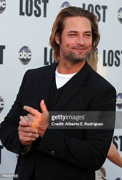 Actor Josh Holloway arrives at ABC's "Lost" Live: The Final Celebration held at UCLA Royce Hall on May 13, 2010 in Los Angeles, California.