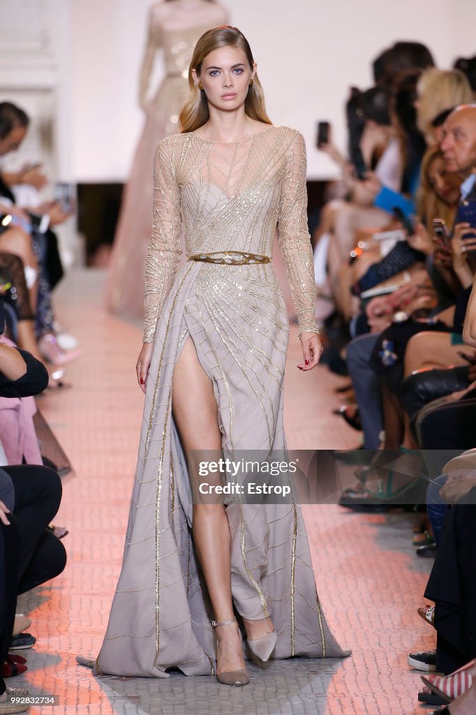 Elie Saab : Runway - Paris Fashion Week - Haute Couture Fall Winter 2018/2019
