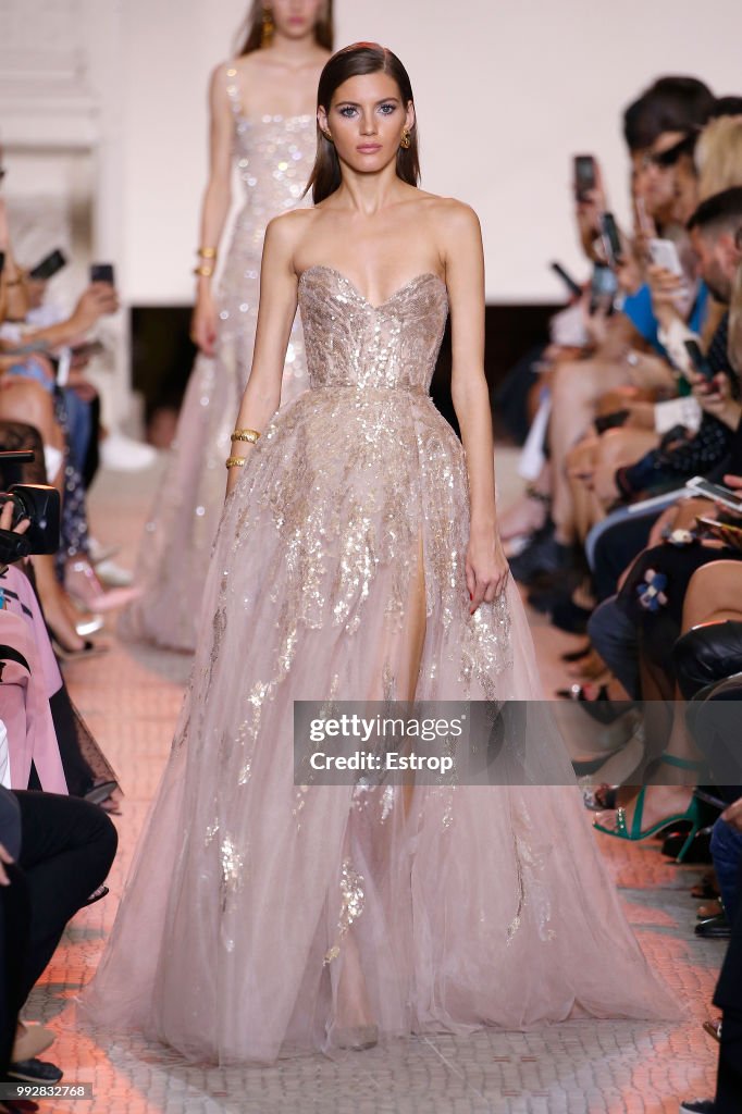 Elie Saab : Runway - Paris Fashion Week - Haute Couture Fall Winter 2018/2019