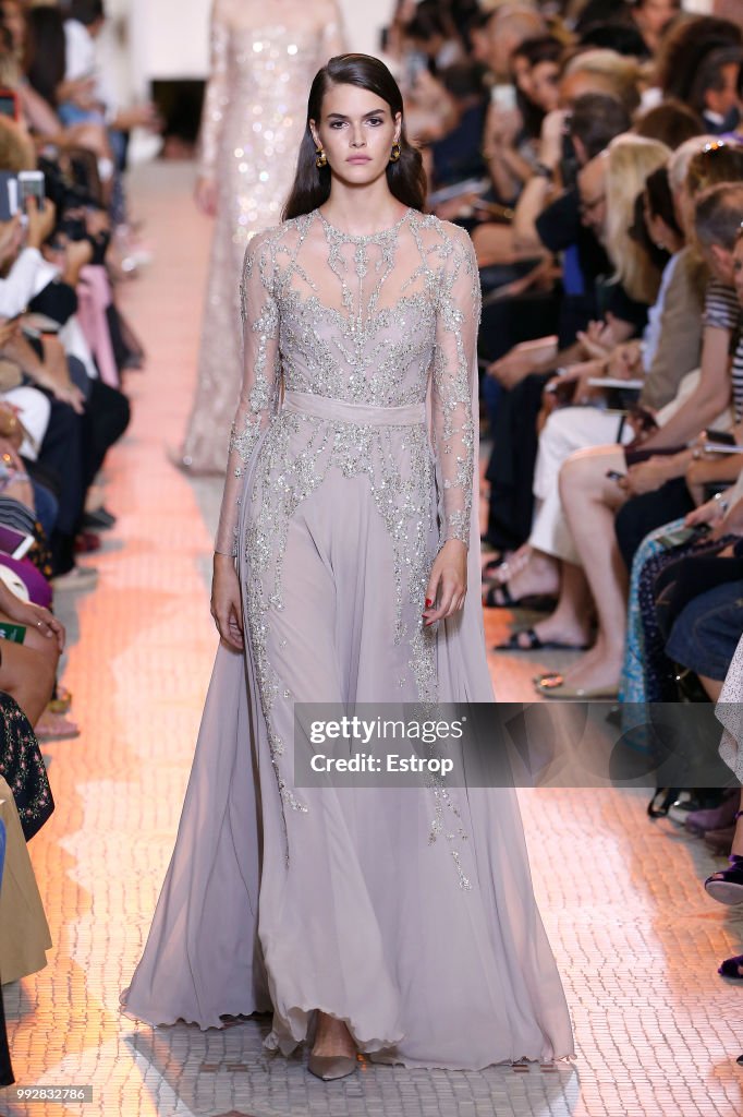 Elie Saab : Runway - Paris Fashion Week - Haute Couture Fall Winter 2018/2019