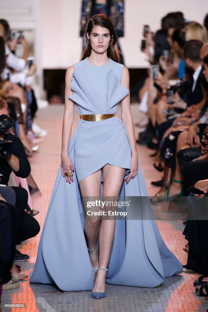 Elie Saab : Runway - Paris Fashion Week - Haute Couture Fall Winter 2018/2019