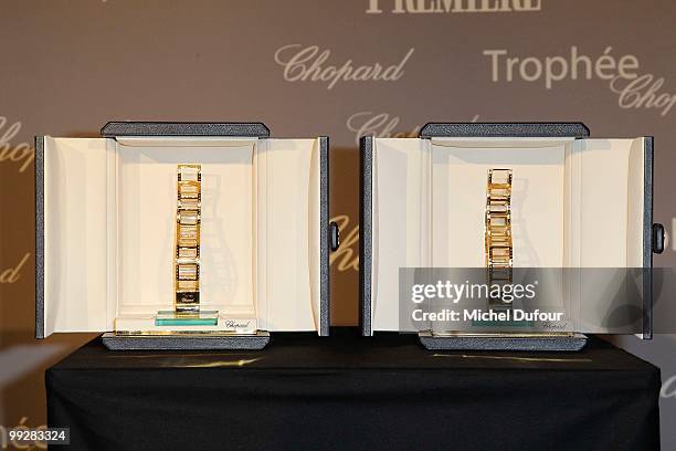 Internal view of the Chopard Trophy Awards at the Hotel Martinez during the 63rd Annual Cannes Film Festival on May 13, 2010 in Cannes, France.