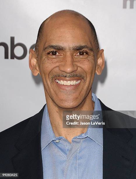 Tony Dungy attends "An Evening With NBC Universal" at The Cable Show 2010 at Universal Studios Hollywood on May 12, 2010 in Universal City,...