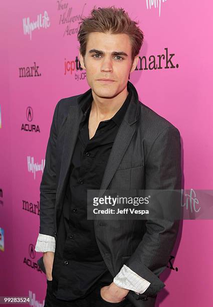 Actor Paul Wesley arrives at the 12th annual Young Hollywood Awards sponsored by JC Penney , Mark. & Lipton Sparkling Green Tea held at the Ebell of...