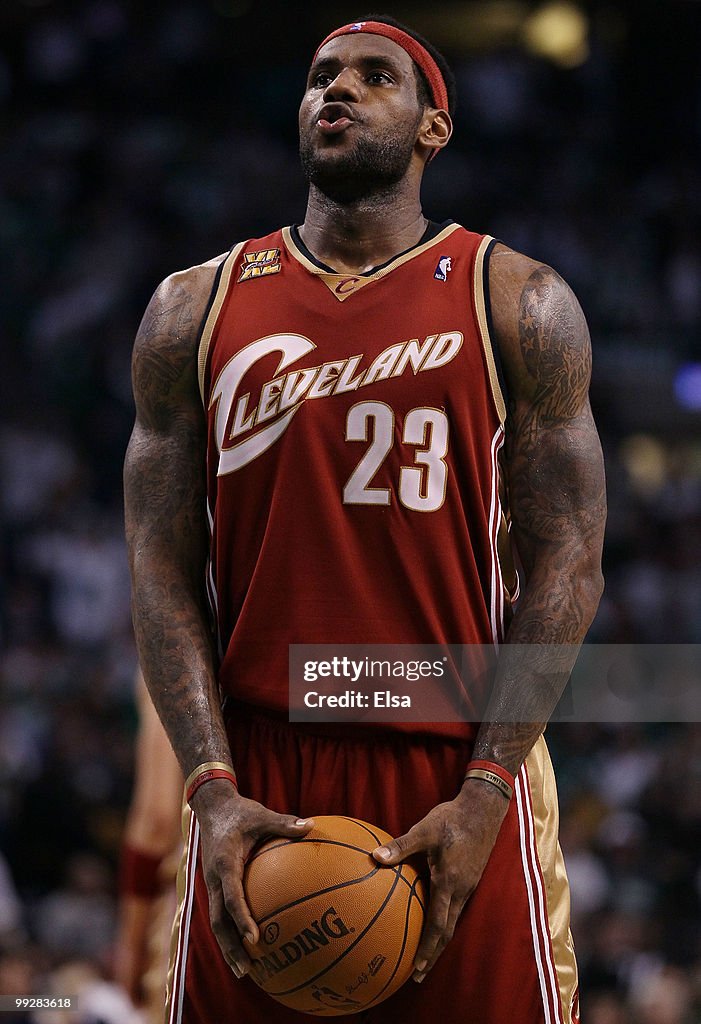 Cleveland Cavaliers v Boston Celtics, Game 6