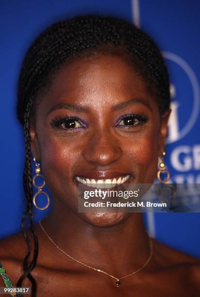 Actress Rutina Wesley arrives at Australians In Film's 2010 Breakthrough Awards held at Thompson Beverly Hills on May 13, 2010 in Beverly Hills,...