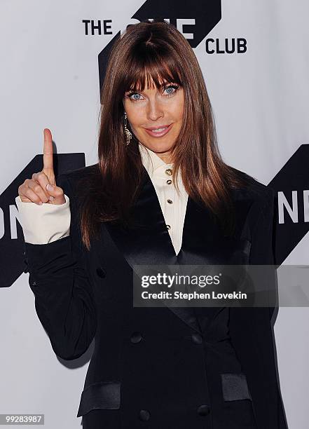 Model Carol Alt attends the 35th Annual One Show hosted by The One Club at Alice Tully Hall, Lincoln Center on May 13, 2010 in New York City.