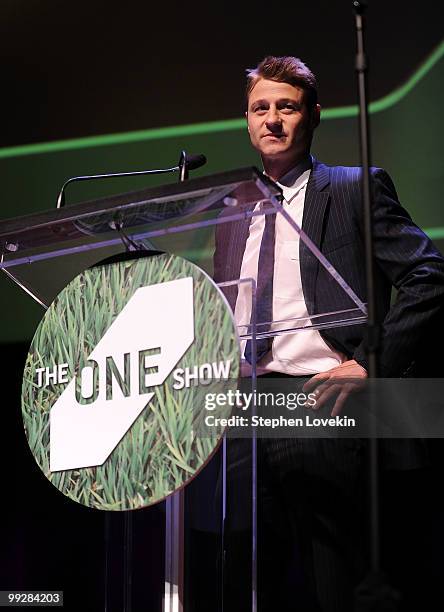 Actor Ben McKenzie attends the 35th Annual One Show hosted by The One Club at Alice Tully Hall, Lincoln Center on May 13, 2010 in New York City.