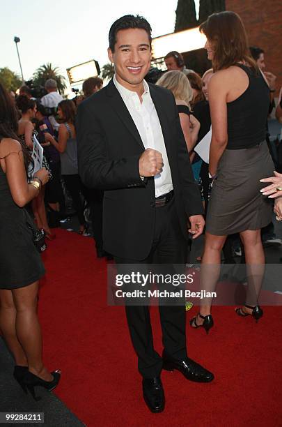 Host Mario Lopez arrives at the 12th annual Young Hollywood Awards sponsored by JC Penney , Mark. & Lipton Sparkling Green Tea held at the Ebell of...