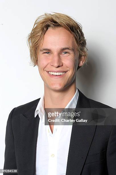 Actor Rhys Wakefield poses during Australians In Film's 2010 Breakthrough Awards held at Thompson Beverly Hills on May 13, 2010 in Beverly Hills,...