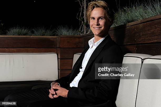 Actor Rhys Wakefield poses during Australians In Film's 2010 Breakthrough Awards held at Thompson Beverly Hills on May 13, 2010 in Beverly Hills,...