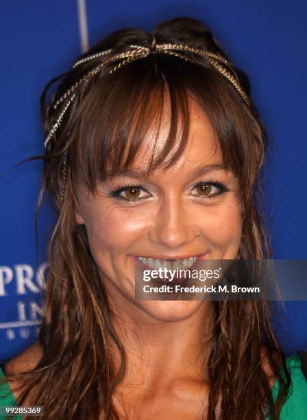 Actress Sharni Vinson arrives at Australians In Film's 2010 Breakthrough Awards held at Thompson Beverly Hills on May 13, 2010 in Beverly Hills,...