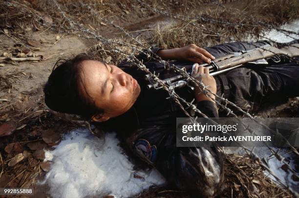 Les Chasseuses de la Jungle', compagnie de rangers feminines en entrainement de survie dans la jungle faisant le parcours du combattant en septembre...