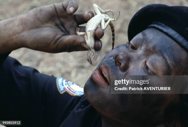 Les Chasseuses de la Jungle', compagnie de rangers feminines en entrainement de survie dans la jungle se nourrissant de lézards vivants en septembre...