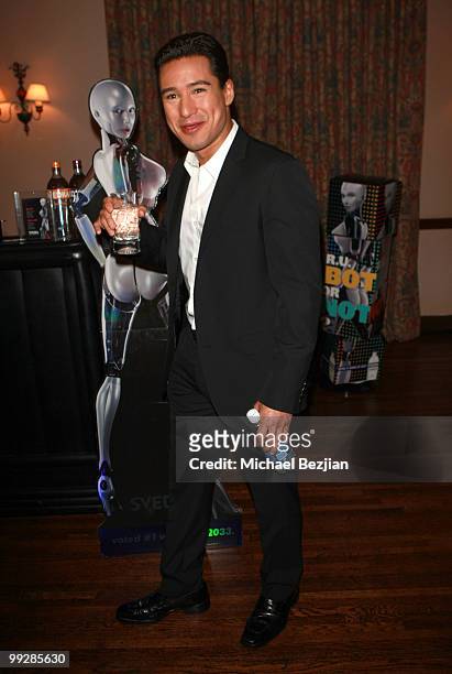 Host Mario Lopez backstage during the 12th annual Young Hollywood Awards sponsored by JC Penney , Mark. & Lipton Sparkling Green Tea held at the...