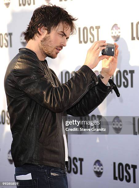 Ian Somerhalder attends the "Lost" Live Final Celebration at Royce Hall, UCLA on May 13, 2010 in Westwood, California.