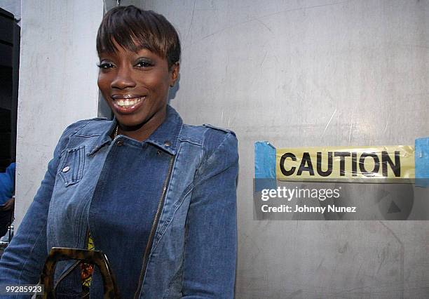 Estelle attends the Boxing Kitten presentation at Soho Rooftop on May 13, 2010 in New York City.