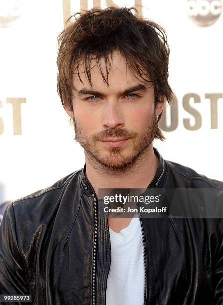 Actor Ian Somerhalder arrives at "LOST Live" The Final Celebration at Royce Hall, UCLA on May 13, 2010 in Westwood, California.