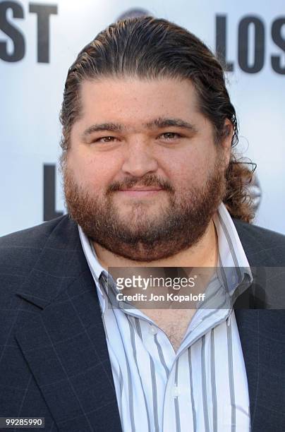 Actor Jorge Garcia arrives at "LOST Live" The Final Celebration at Royce Hall, UCLA on May 13, 2010 in Westwood, California.