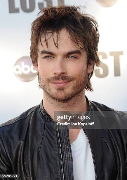 Actor Ian Somerhalder arrives at "LOST Live" The Final Celebration at Royce Hall, UCLA on May 13, 2010 in Westwood, California.