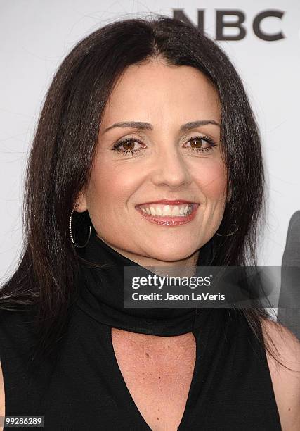 Jenni Pulos attends "An Evening With NBC Universal" at The Cable Show 2010 at Universal Studios Hollywood on May 12, 2010 in Universal City,...