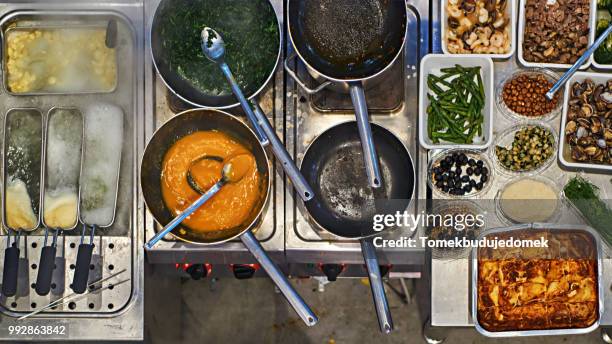 kitchen - dirty pan stock pictures, royalty-free photos & images