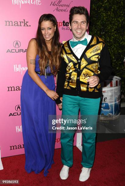 Peaches Geldof and guest attend the 12th annual Young Hollywood Awards at The Wilshire Ebell Theatre on May 13, 2010 in Los Angeles, California.