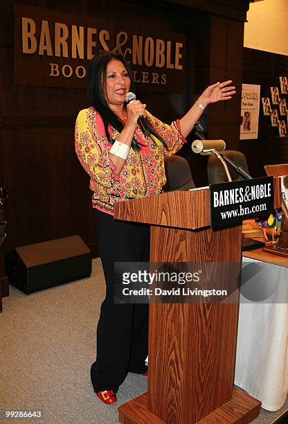 Actress Pam Grier attends a signing for her book "Foxy: My Life in Three Acts" at Barnes & Noble Booksellers at The Grove on May 13, 2010 in Los...