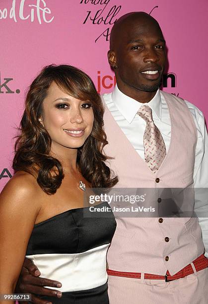 Dancer Cheryl Burke and NFL player Chad Ochocinco attend the 12th annual Young Hollywood Awards at The Wilshire Ebell Theatre on May 13, 2010 in Los...