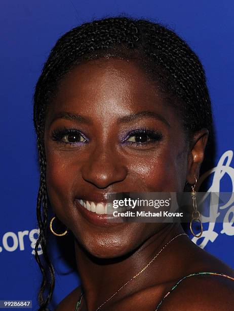 Actress Rutina Wesley arrives at the 2010 Australians In Film Breakthrough Awards at Thompson Hotel on May 13, 2010 in Beverly Hills, California.