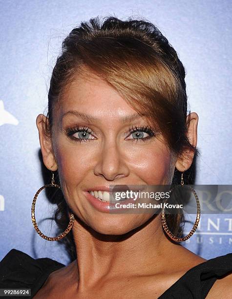 Personality Kym Johnson arrives at the 2010 Australians In Film Breakthrough Awards at Thompson Hotel on May 13, 2010 in Beverly Hills, California.