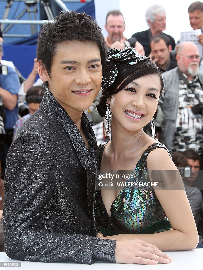 Chinese actress Li Feier and Chinese act
