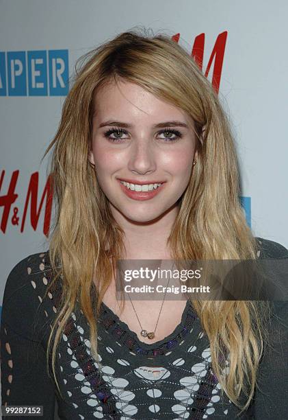 Emma Roberts at Paper Magazine's 13th annual Beautiful People issue celebration at The Standard Hotel on May 13, 2010 in Los Angeles, California.