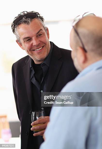 Actor Danny Huston attends the Danny Huston press breakfast during the 63rd Annual Cannes Film Festival at the Moet Salon on May 14, 2010 in Cannes,...