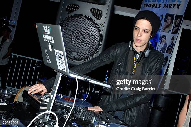 Samantha Ronson at Paper Magazine's 13th annual Beautiful People issue celebration at The Standard Hotel on May 13, 2010 in Los Angeles, California.