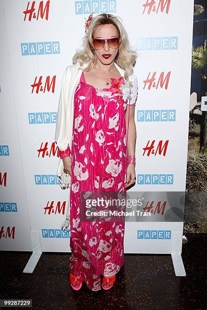 Alexis Arquette arrives to Paper Magazine's 13th Annual Beautiful People Party held at The Standard Hotel on May 13, 2010 in Los Angeles, California.