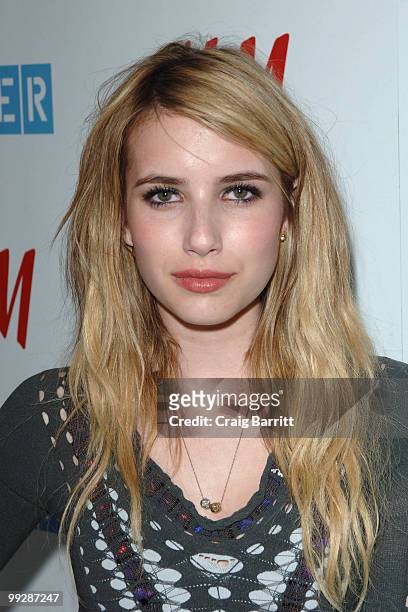 Emma Roberts at Paper Magazine's 13th annual Beautiful People issue celebration at The Standard Hotel on May 13, 2010 in Los Angeles, California.