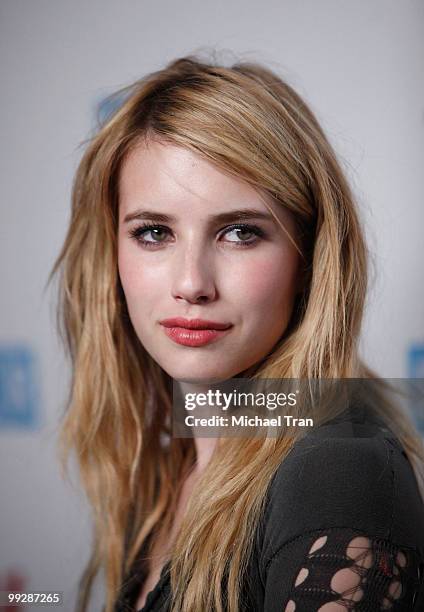 Emma Roberts arrives to Paper Magazine's 13th Annual Beautiful People Party held at The Standard Hotel on May 13, 2010 in Los Angeles, California.